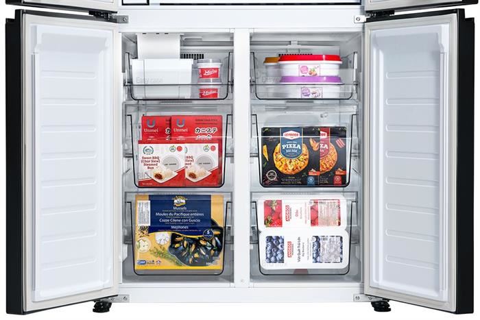 Tủ lạnh Panasonic Inverter 510 lít Multi Door NR-X561BK-VN